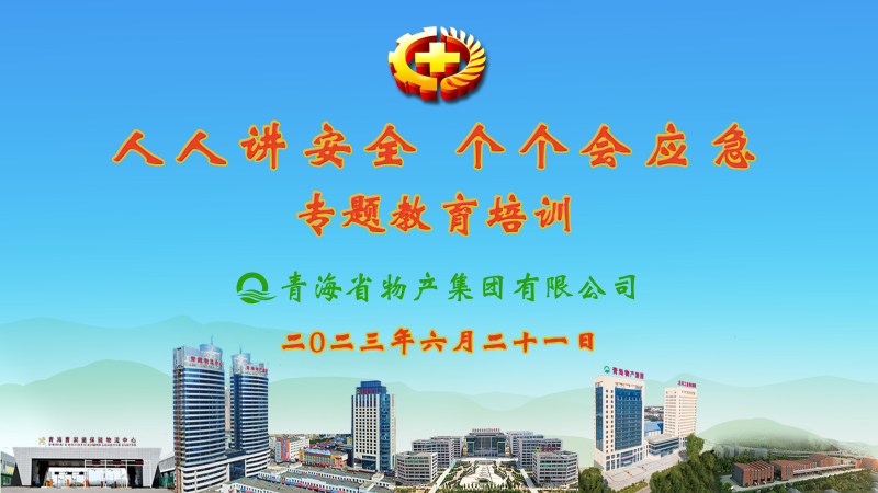 提高安全管理水平 落實全員安全責任&mdash;&mdash;集團安委會舉辦2023年&ldquo;人人講安全，個個會應急&rdquo;專題教育培訓
