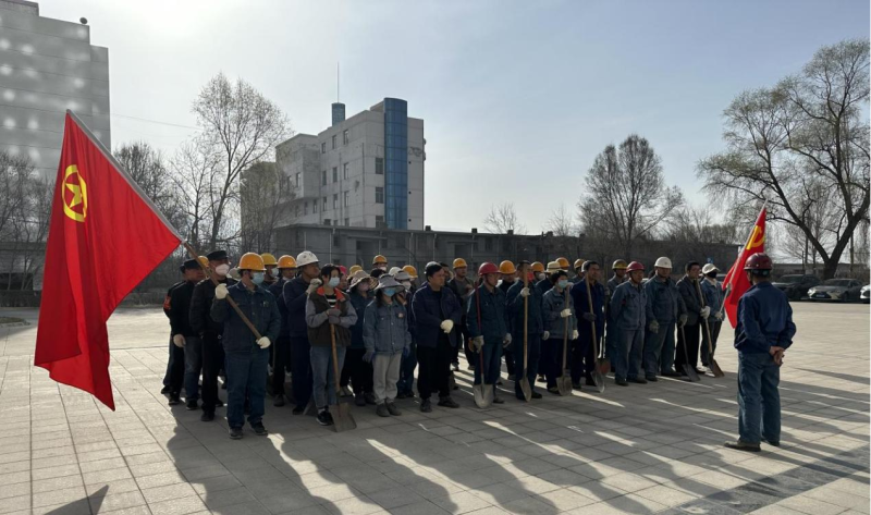 物產(chǎn)工投公司基層黨支部和公司團(tuán)支部聯(lián)合開(kāi)展&ldquo;共筑家園 正植有你&rdquo;主題黨日、團(tuán)日活動(dòng)