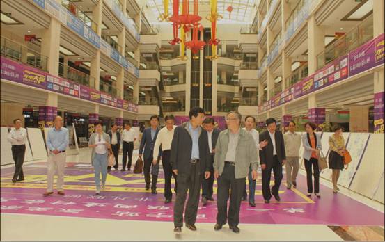 副省長王黎明一行視察朝陽物流園區(qū)，臨空經(jīng)濟開發(fā)區(qū)工作