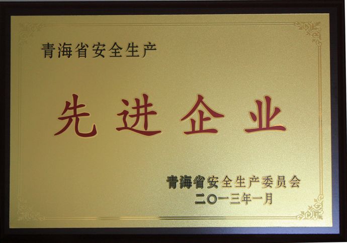 青海物產(chǎn)榮獲&ldquo;2012年度安全生產(chǎn)先進(jìn)企業(yè)&rdquo;榮譽(yù)稱(chēng)號(hào)