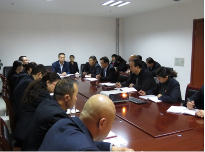 集團(tuán)黨委成員、紀(jì)委書記李志明來我司宣講黨的十九大精神